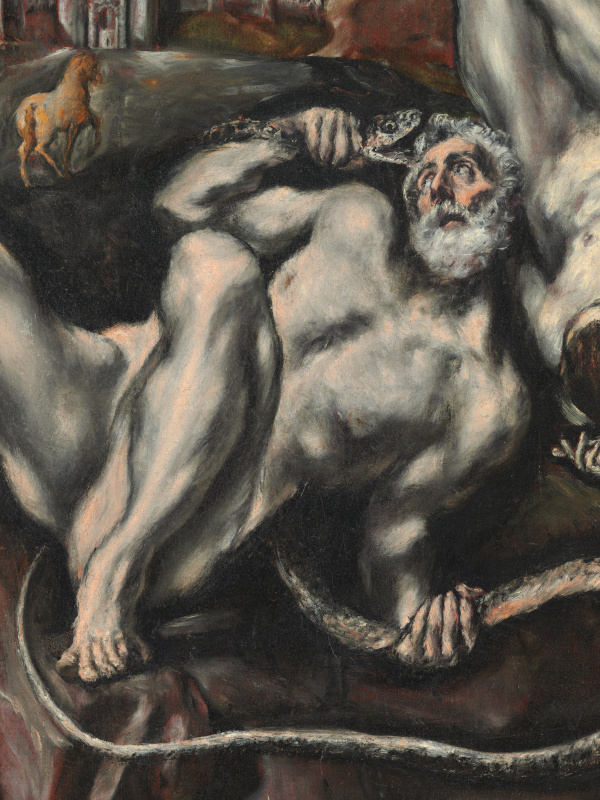 El Greco. Lacoonte. Detalle. c.1610